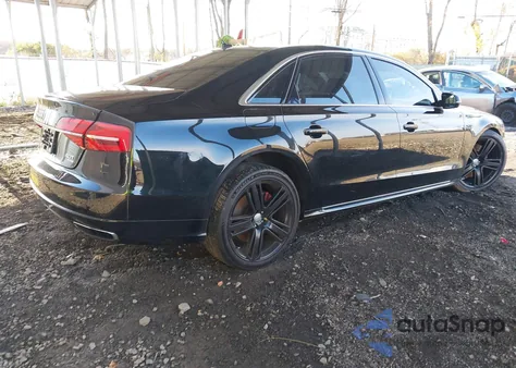 2016 Audi A8 L 4.0T Sport from USA, damaged, VIN WAU43AFD4GN021100